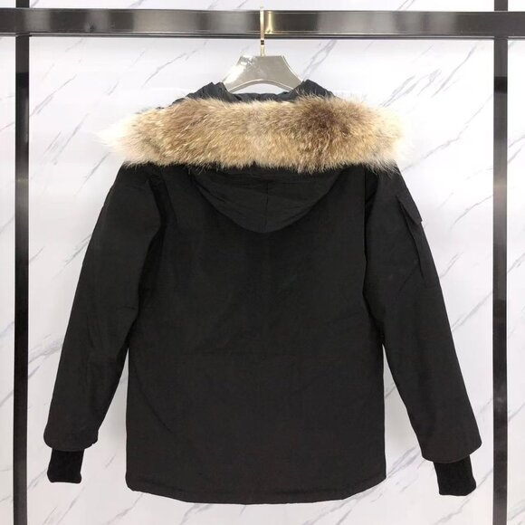 Canada Goose Long Black Puffer Coat - Picture 5 of 6